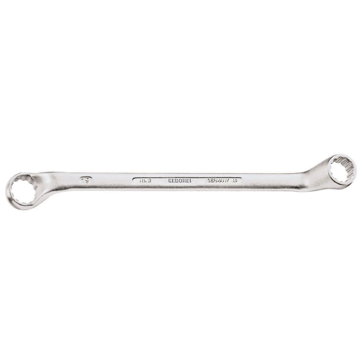 Double ended ring spanner offset 13x14mm No.2 13x14 Gedore