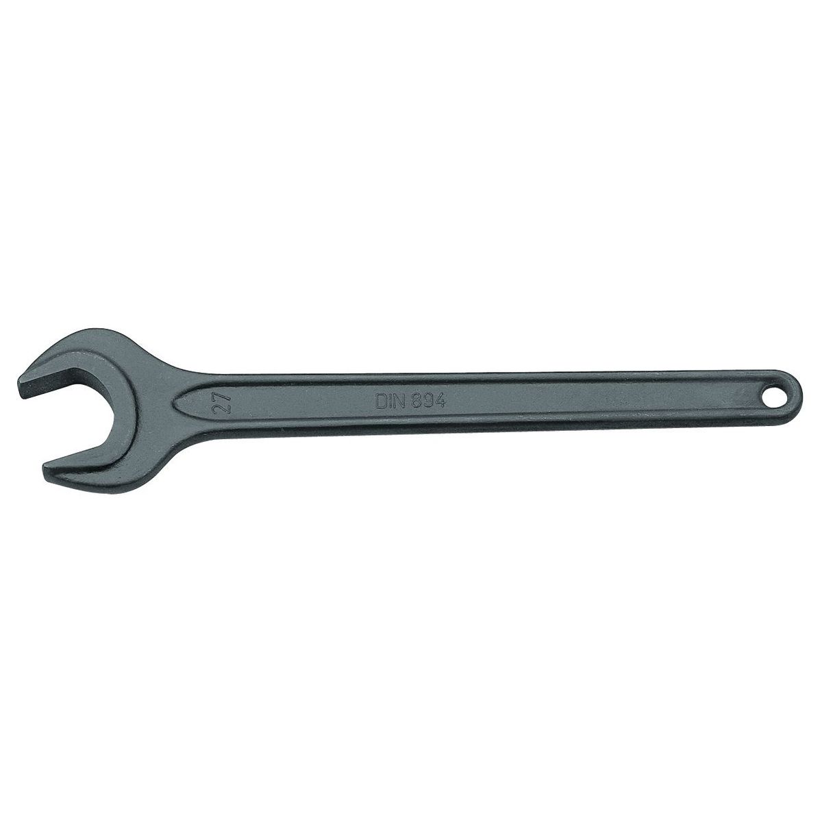 Single open ended spanner 130mm No.894 130 Gedore