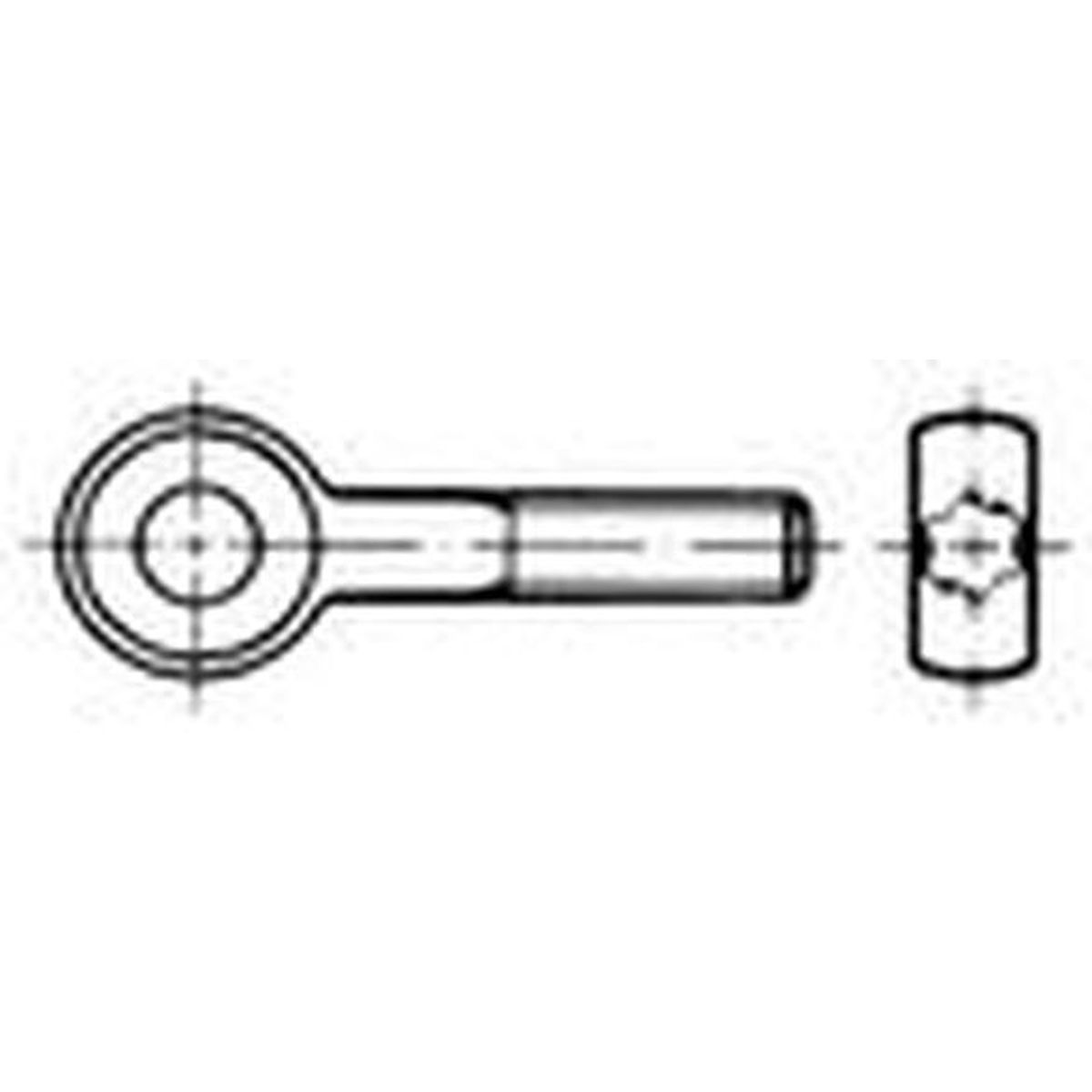 Augenschraube DIN444 A2 M8x60  