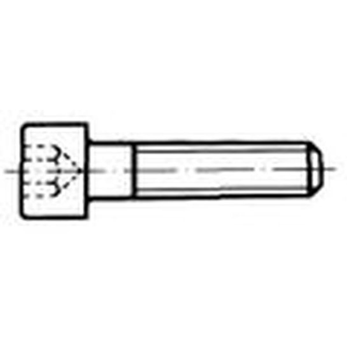 Schraube DIN912 / ISO4762 A2 M14x50  