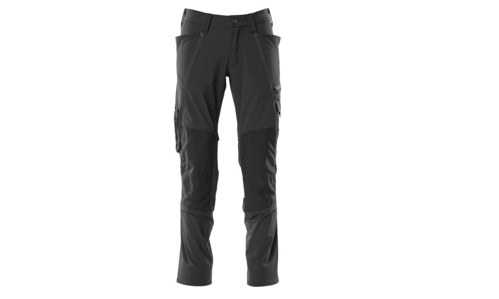Working trousers with waistband
